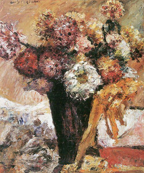 Lovis Corinth Chrysanthemen II Norge oil painting art